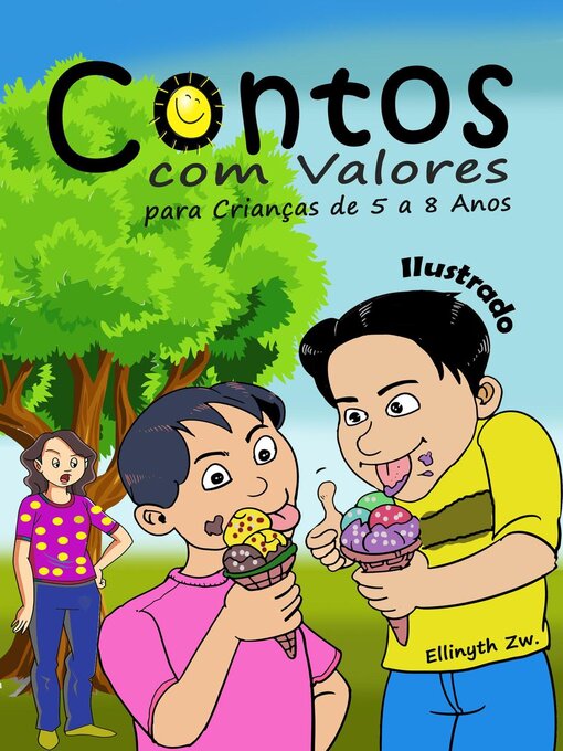Cover image for Contos com Valores  para Crianças de 5 a 8 Anos Ilustrado